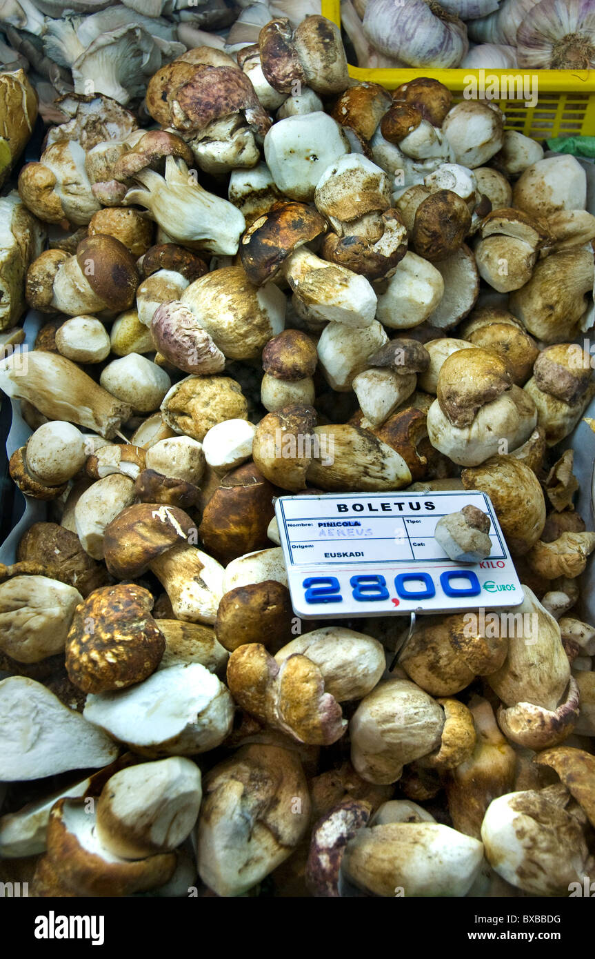 Bilbao Markt Mercado De La Rivera Spanien spanische Baskenland Stockfoto