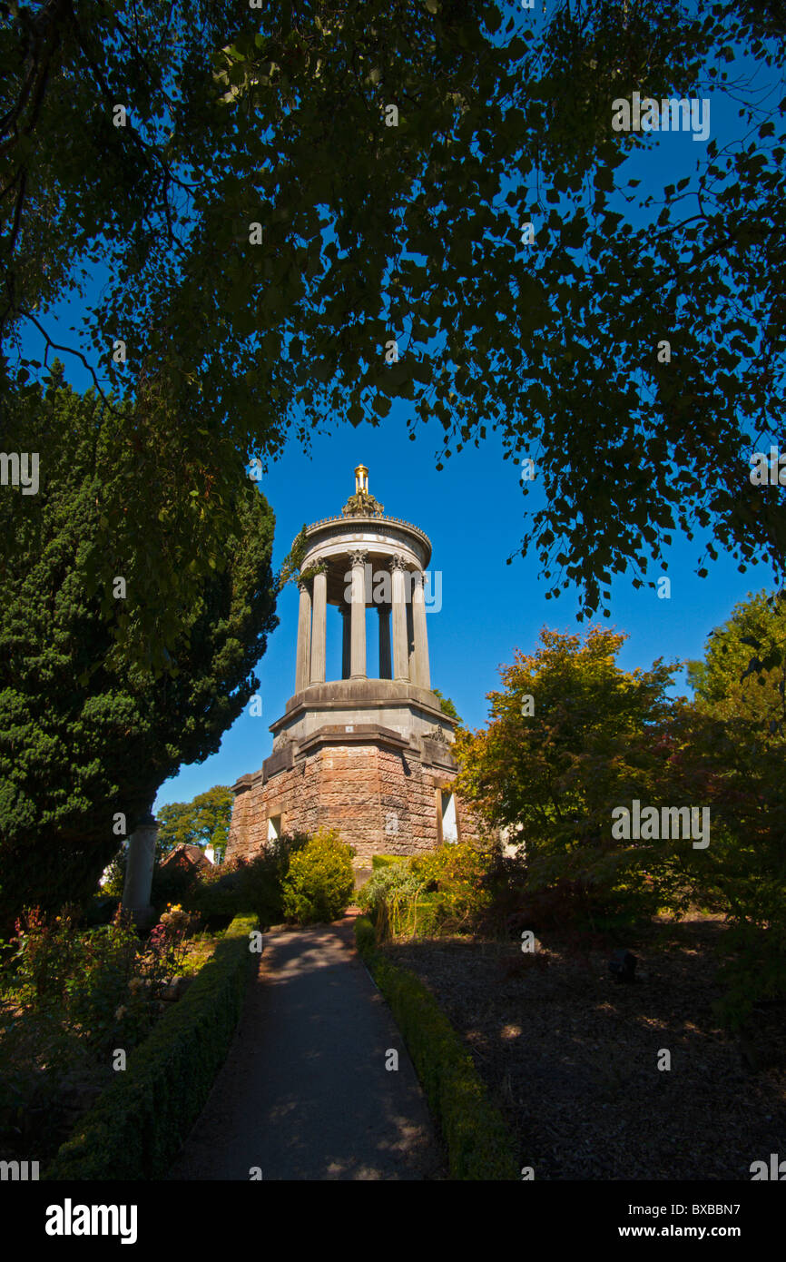 Verbrennungen-Denkmal, Alloway, Ayr, Ayrshire, Strathclyde, Schottland, August 2010 Stockfoto