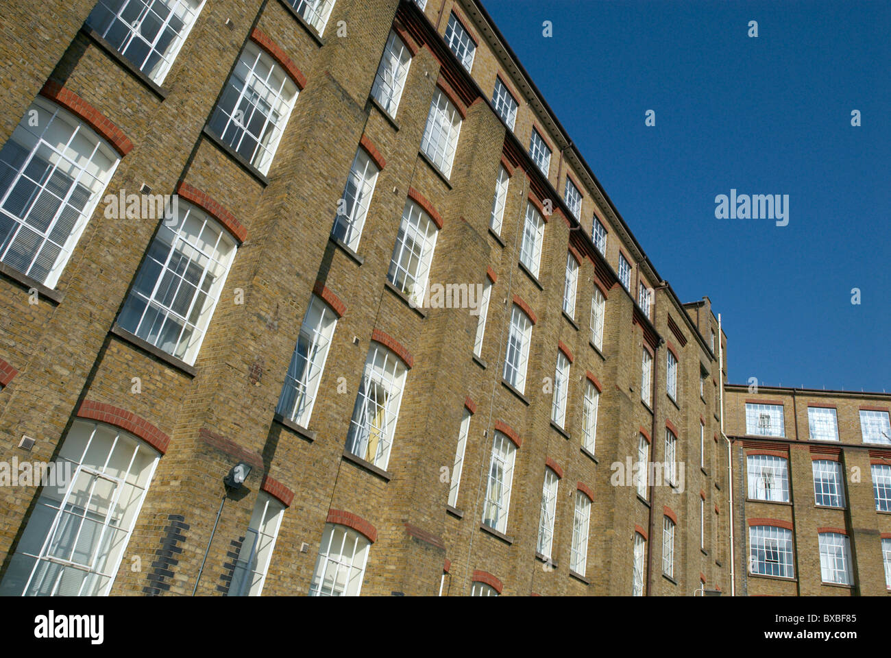 Wohnungen im ehemaligen Textilfabrik bauen Chelmsford Essex Essex UK Stockfoto