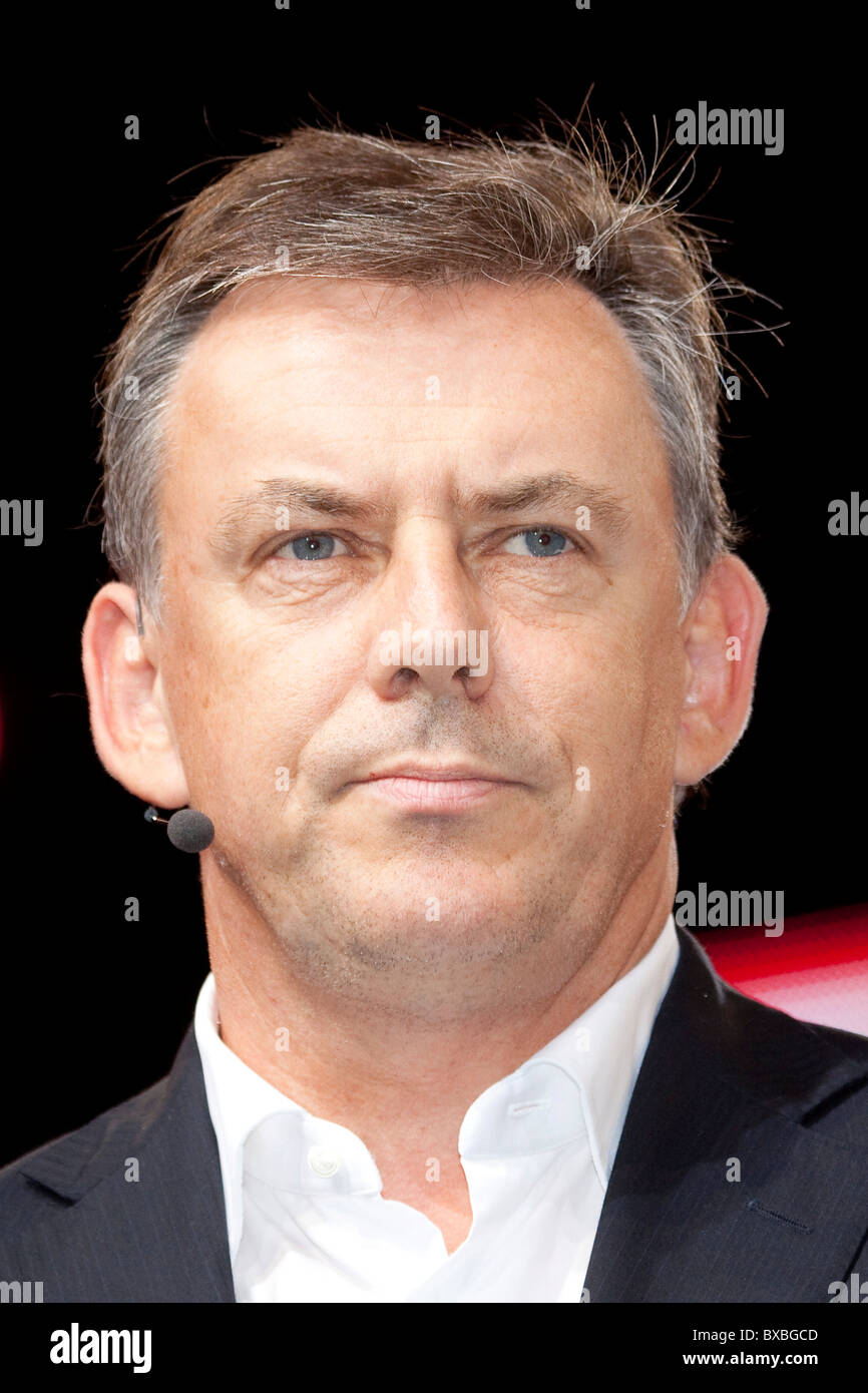 James Muir, Vorsitzender des Vorstands, Geschäftsführer von SEAT, Volkswagen AG, in der Gruppe-Nacht der Volkswagen AG, Stockfoto