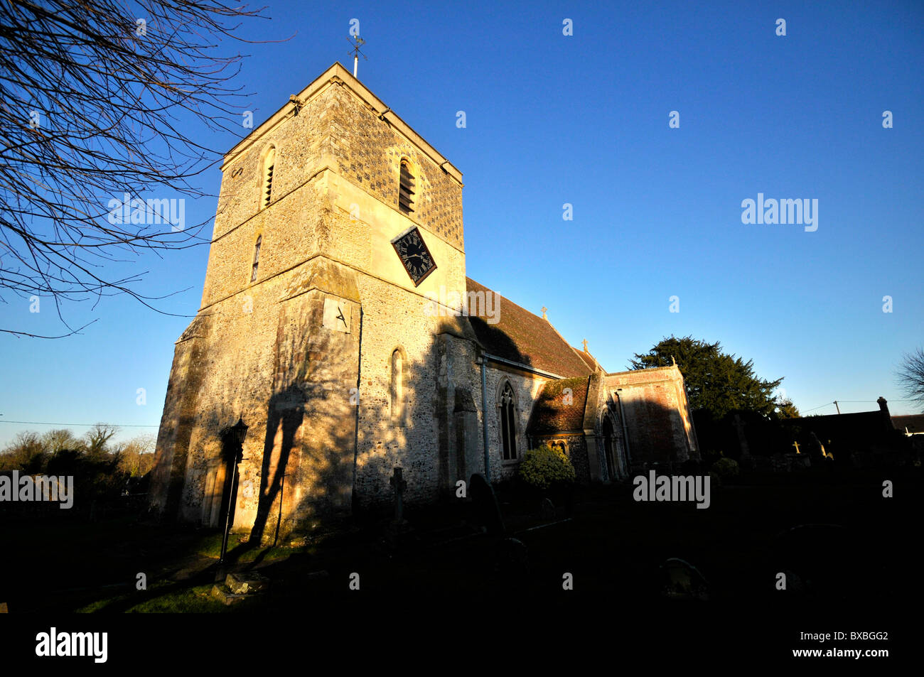 Kintbury Pfarrkirche Newbury Berkshire UK Stockfoto