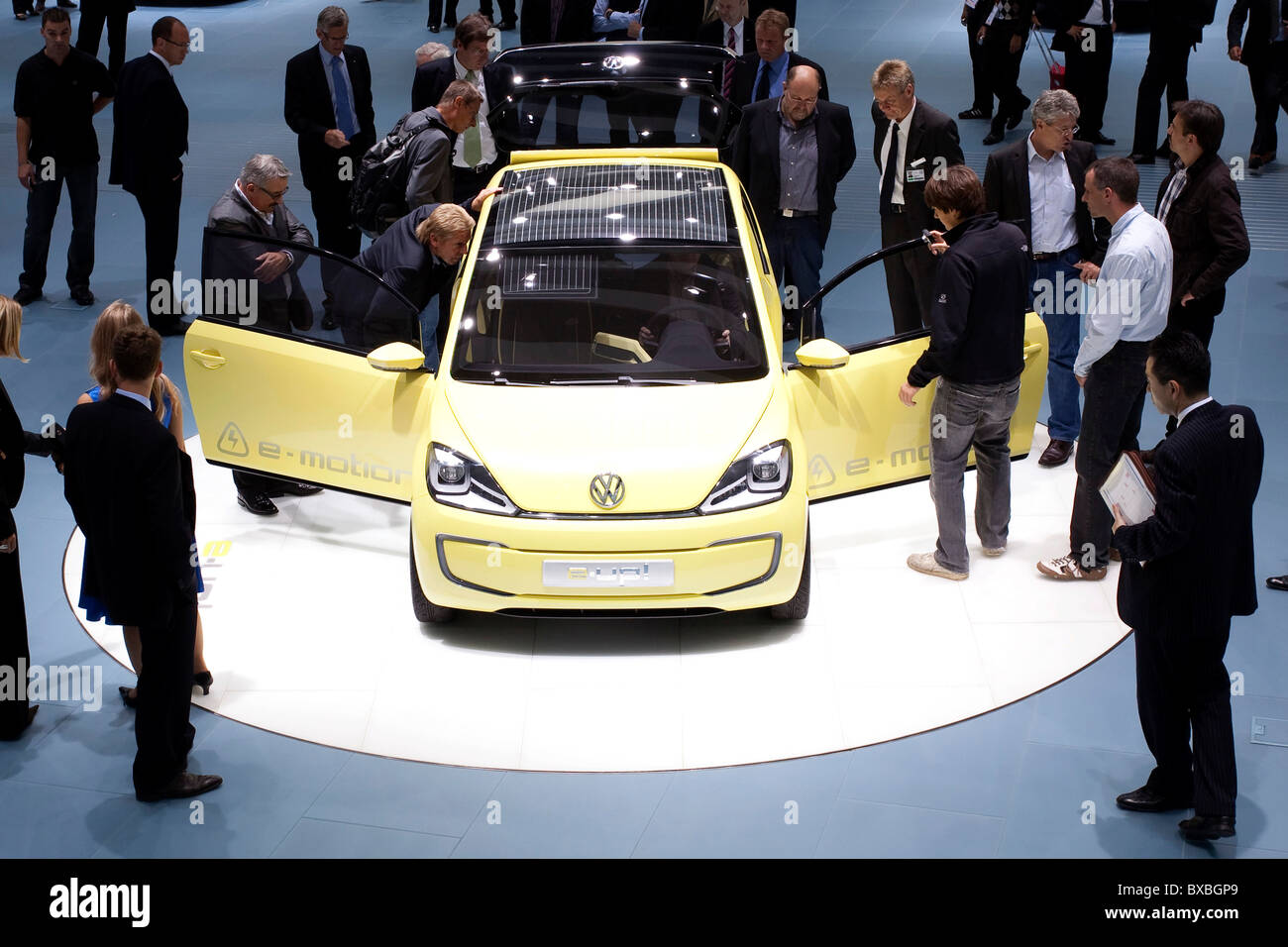 Elektroauto e-Up der Volkswagen AG Group bei der 63 zu studieren. Internationale Automobilausstellung internationale Automobil-Ausstellung IAA Stockfoto