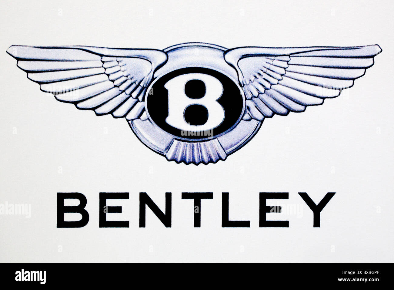 Logo der Automarke Bentley Stockfoto