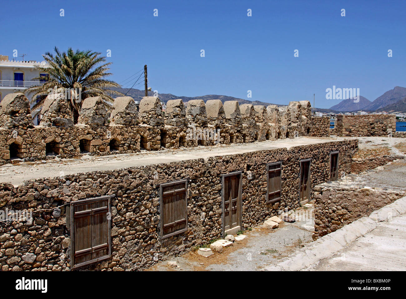 Festung von Kales, venezianische Festung, Ierapetra, Kreta, Griechenland, Europa Stockfoto