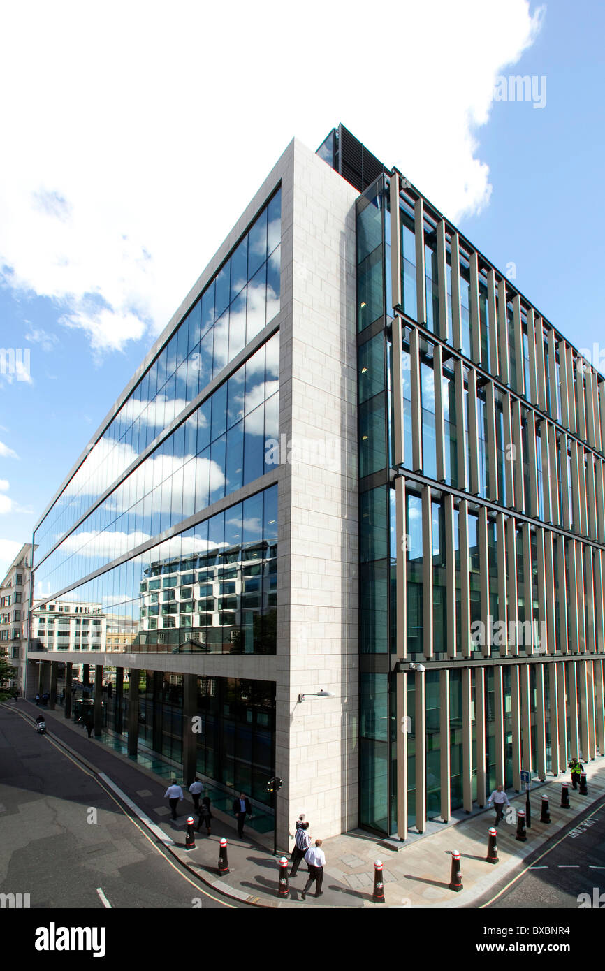 Hauptsitz der Standard Chartered Bank in London, England, Vereinigtes Königreich, Europa Stockfoto