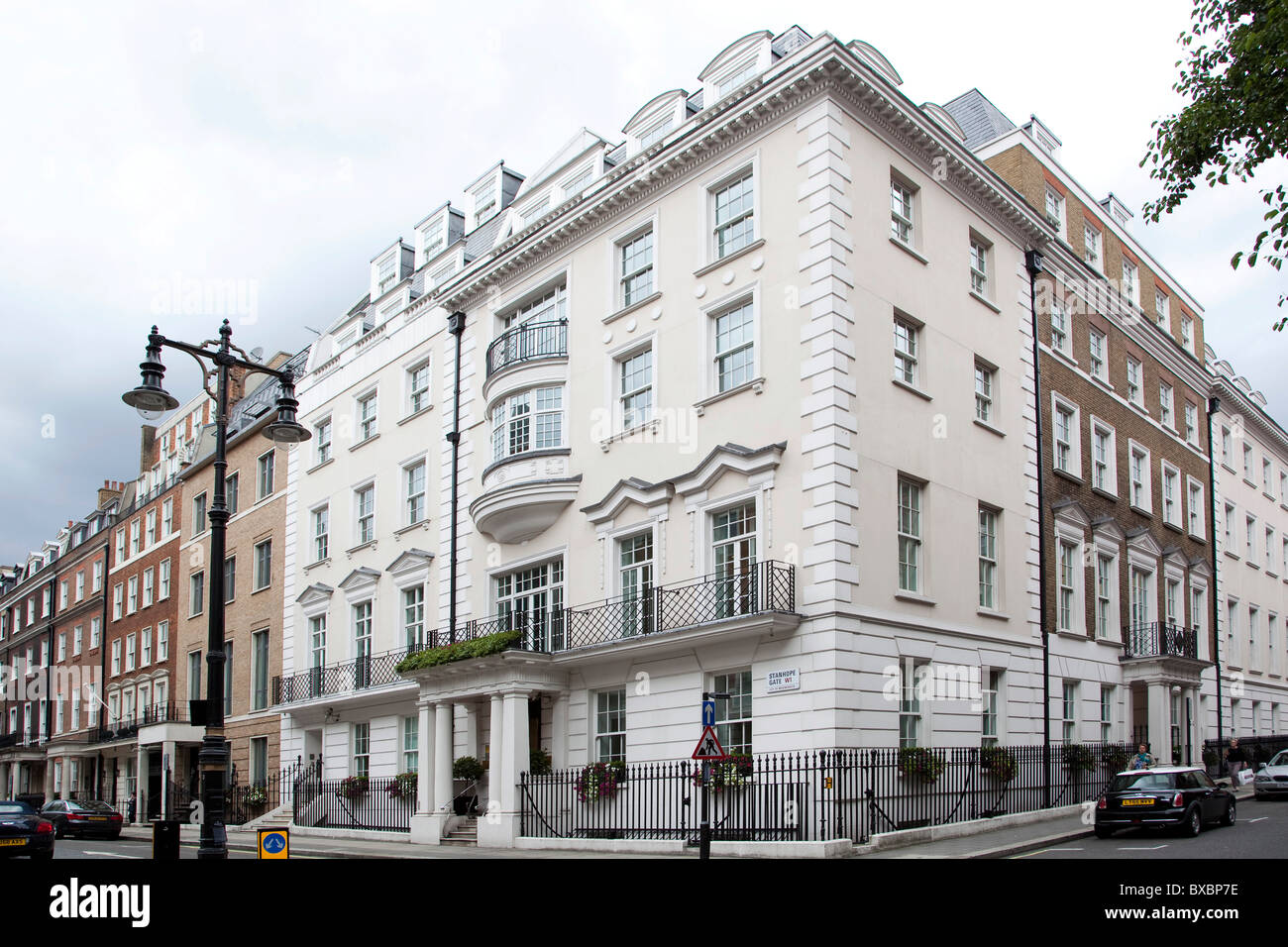 Hauptsitz des Pharmakonzerns AstraZeneca, London, England, Vereinigtes Königreich, Europa Stockfoto