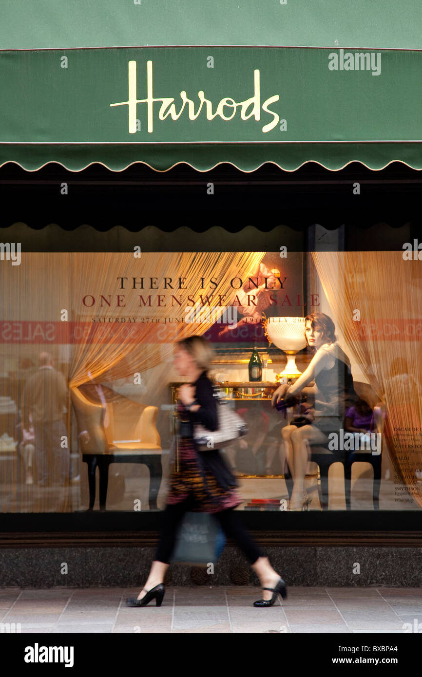 Das Kaufhaus Harrods in London, England, Vereinigtes Königreich, Europa Stockfoto