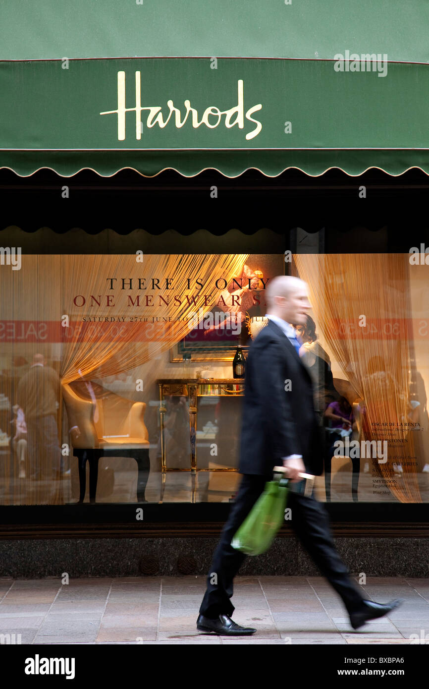 Das Kaufhaus Harrods in London, England, Vereinigtes Königreich, Europa Stockfoto