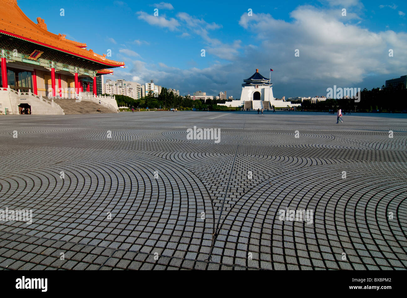 Asien, Taiwan, Taipei, Chiang Kai-Shek Memorial Hall Tageslicht Stockfoto