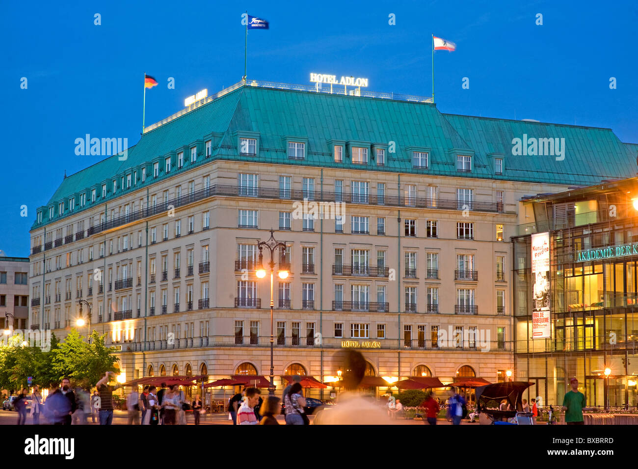 Das Hotel Adlon in Berlin, Deutschland Stockfoto