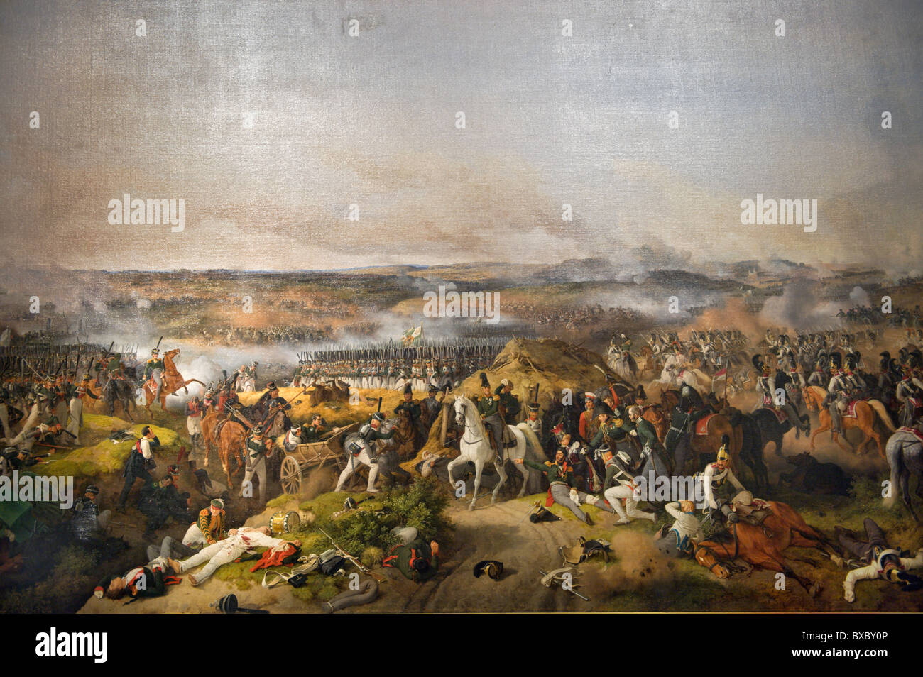 Die Eremitage napoleonischen Gemälde St.Petersburg Russland Stockfoto