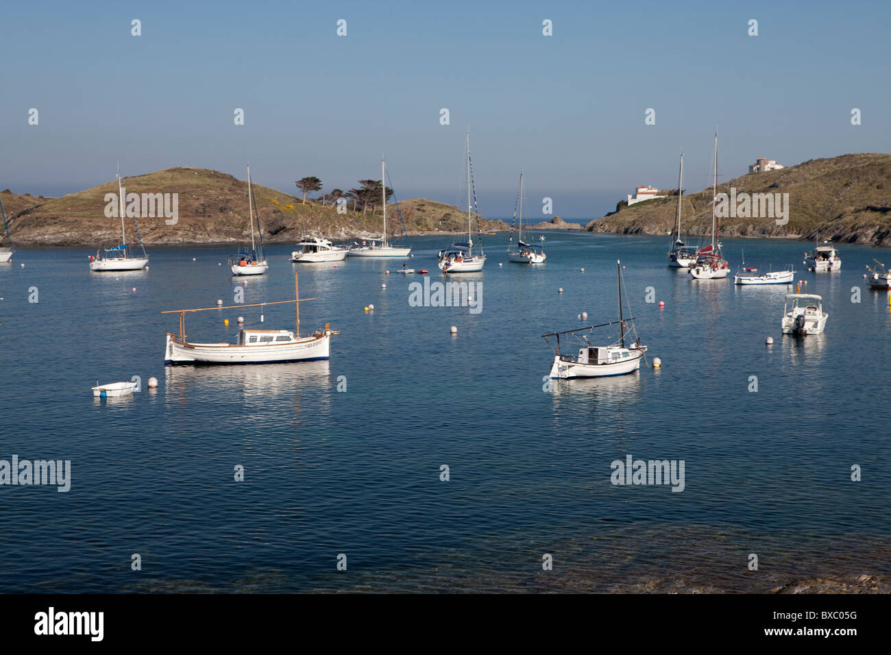 Portlligat Cadaqués, Naturpark Kap Creus (Cabo de Creus), Costa Brava, Girona, Spanien Stockfoto