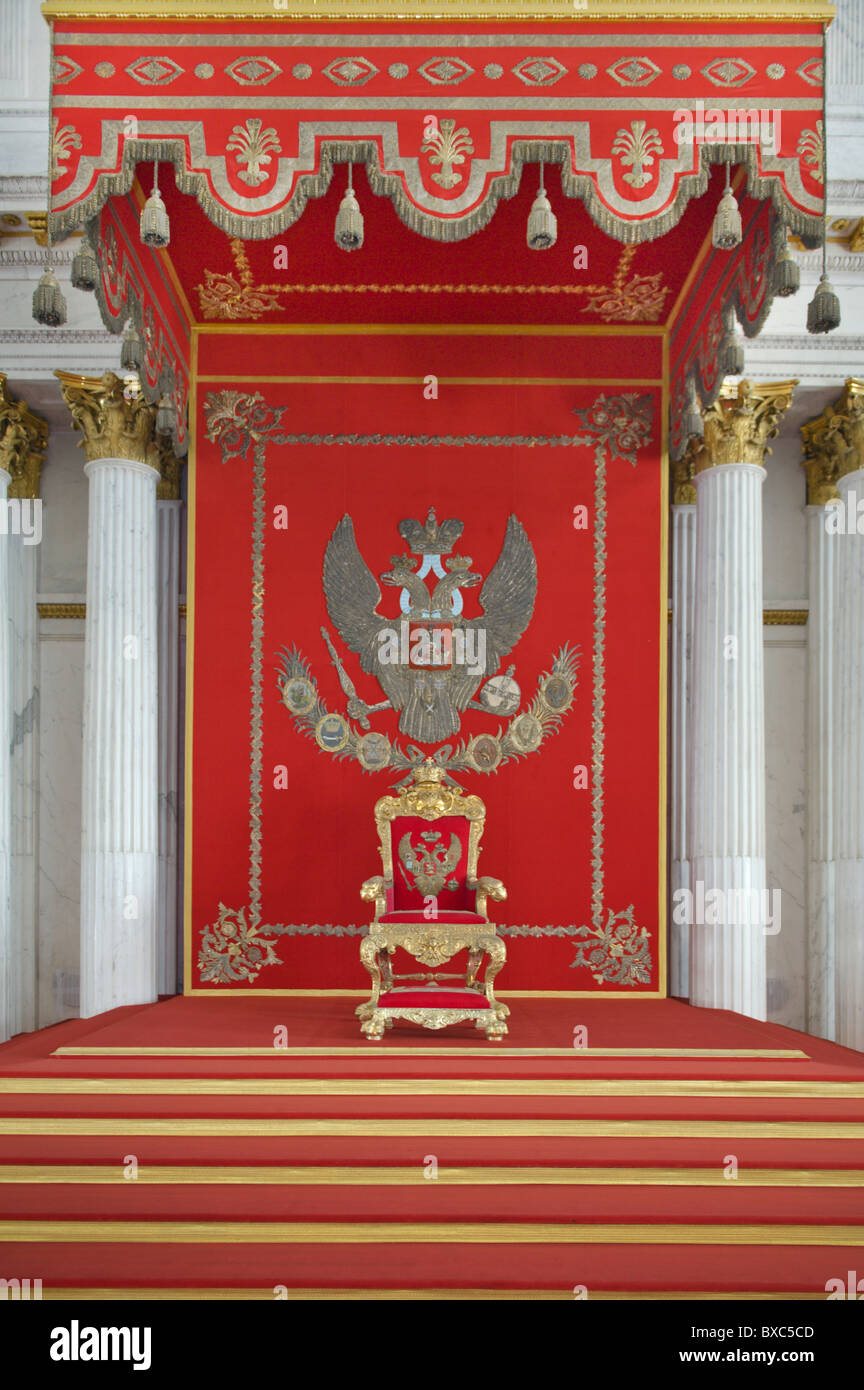 Die Einsiedelei St. George Hall St. Petersburg Russland Stockfoto