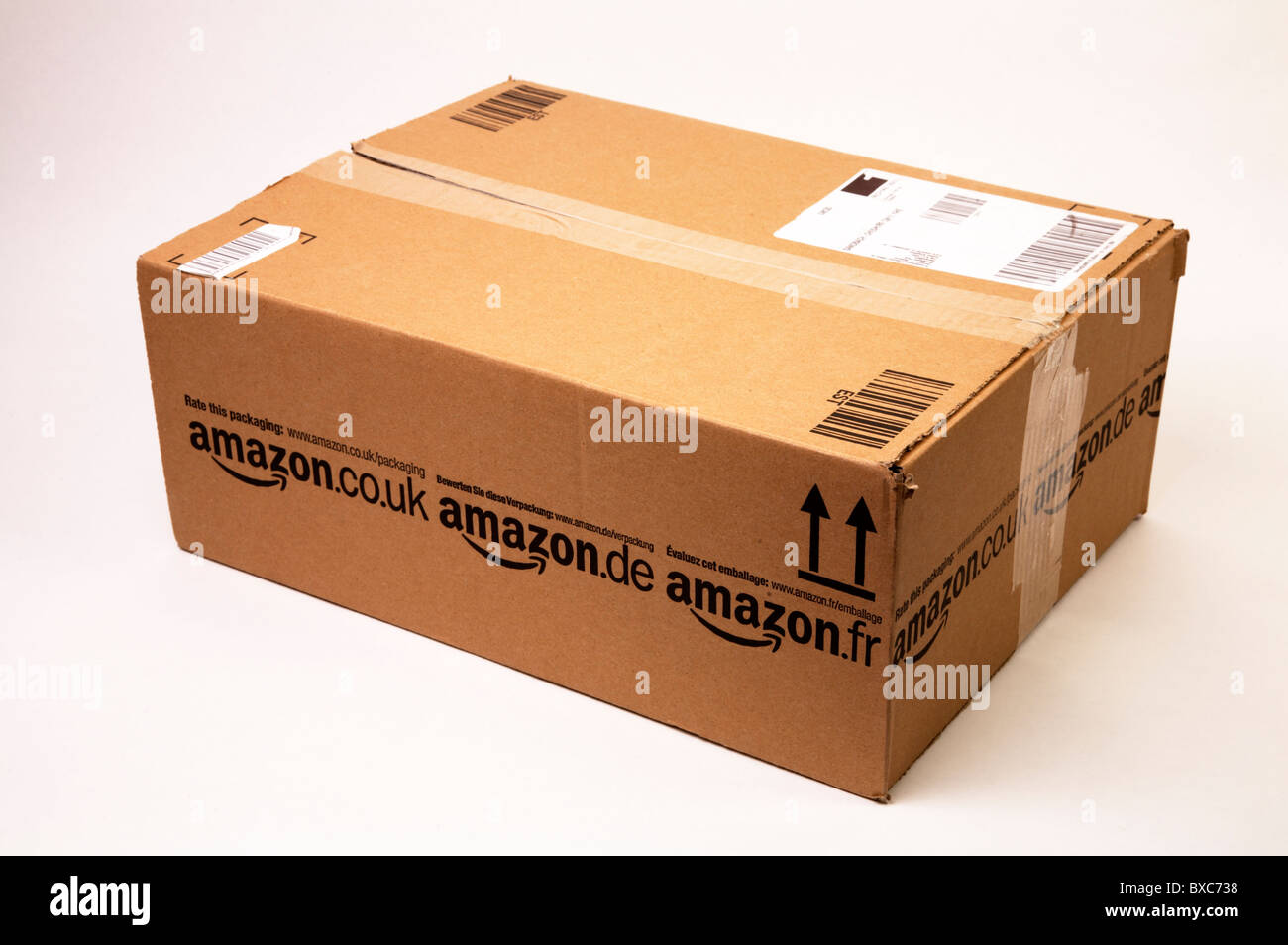 Amazon-Paket Stockfoto