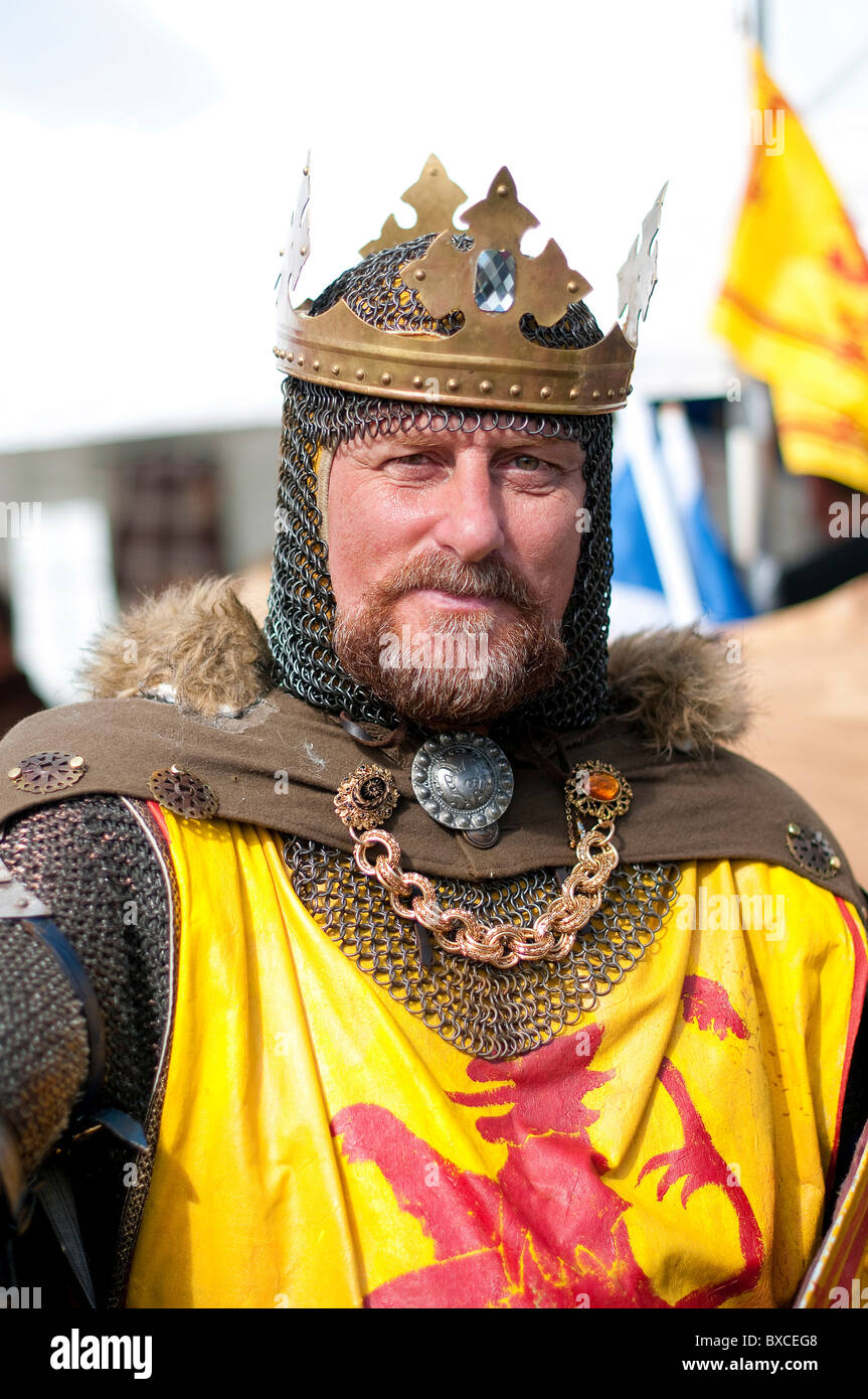 König Robert the Bruce von Schottland (1274-1329) Stockfoto