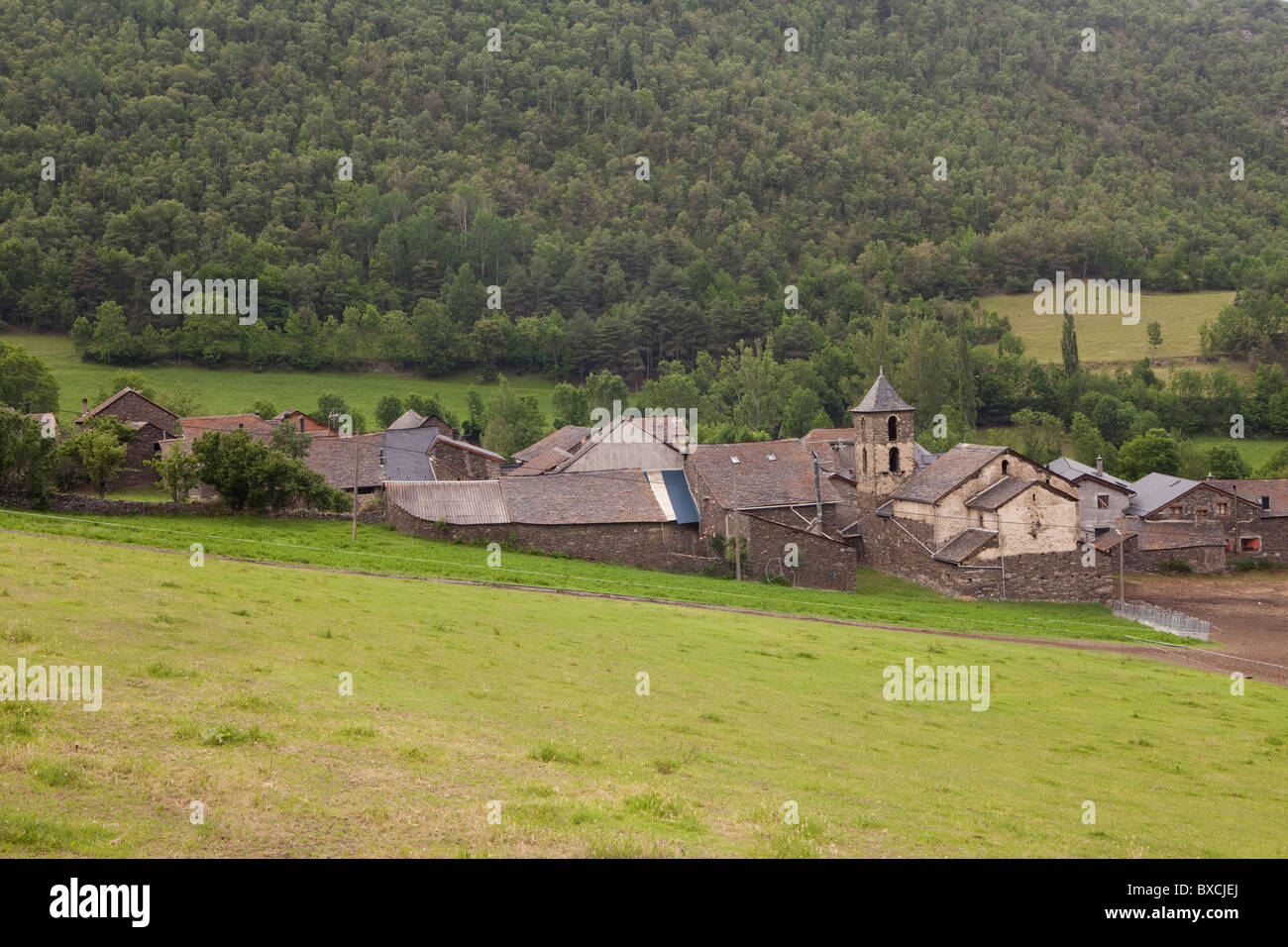 Arrós de Cardós, natürlichen Park von Alt Pirineu, Cardós Tal, Lleida, Spanien Stockfoto