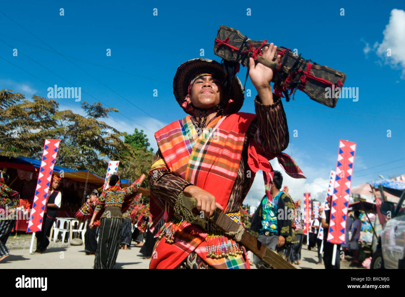 T ' Boli tribal Festival, Lake Sebu, South Cotabatu, Mindanao, Philippinen Stockfoto