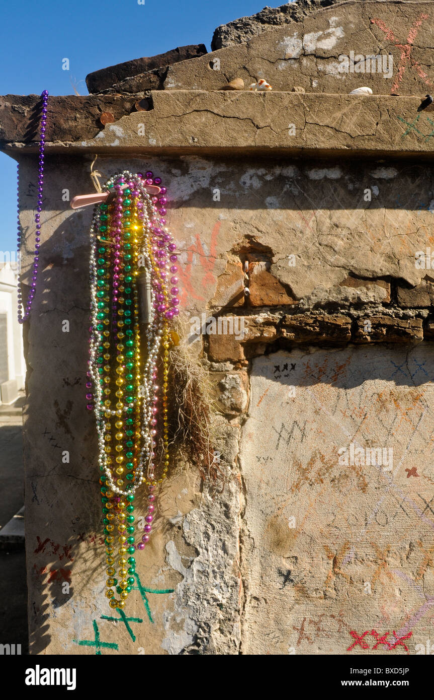 New Orleans über Boden Friedhof Post-Katrina Stockfoto
