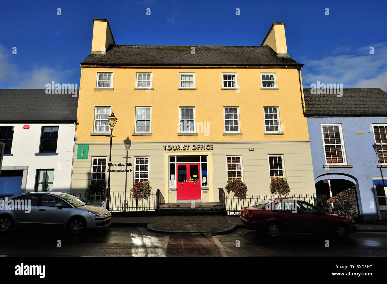 Tourist Office, Westport, County Mayo, Connacht, Republik Irland Stockfoto