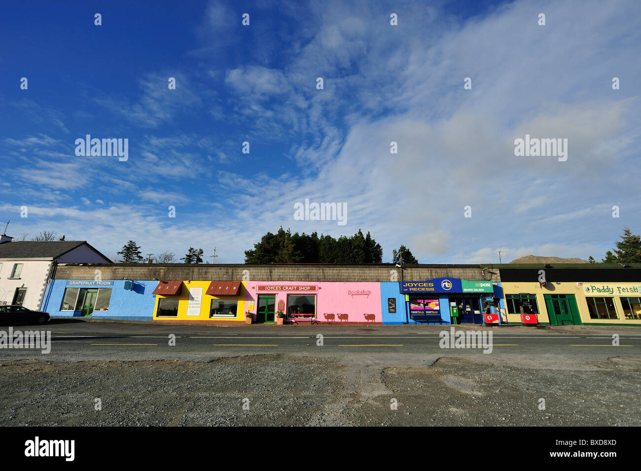 Aussparung, County Galway, Connacht, Republik Irland Stockfoto