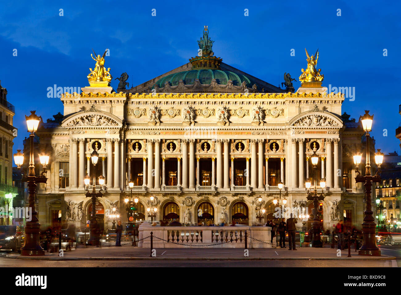 Paris, Opernhaus Stockfoto