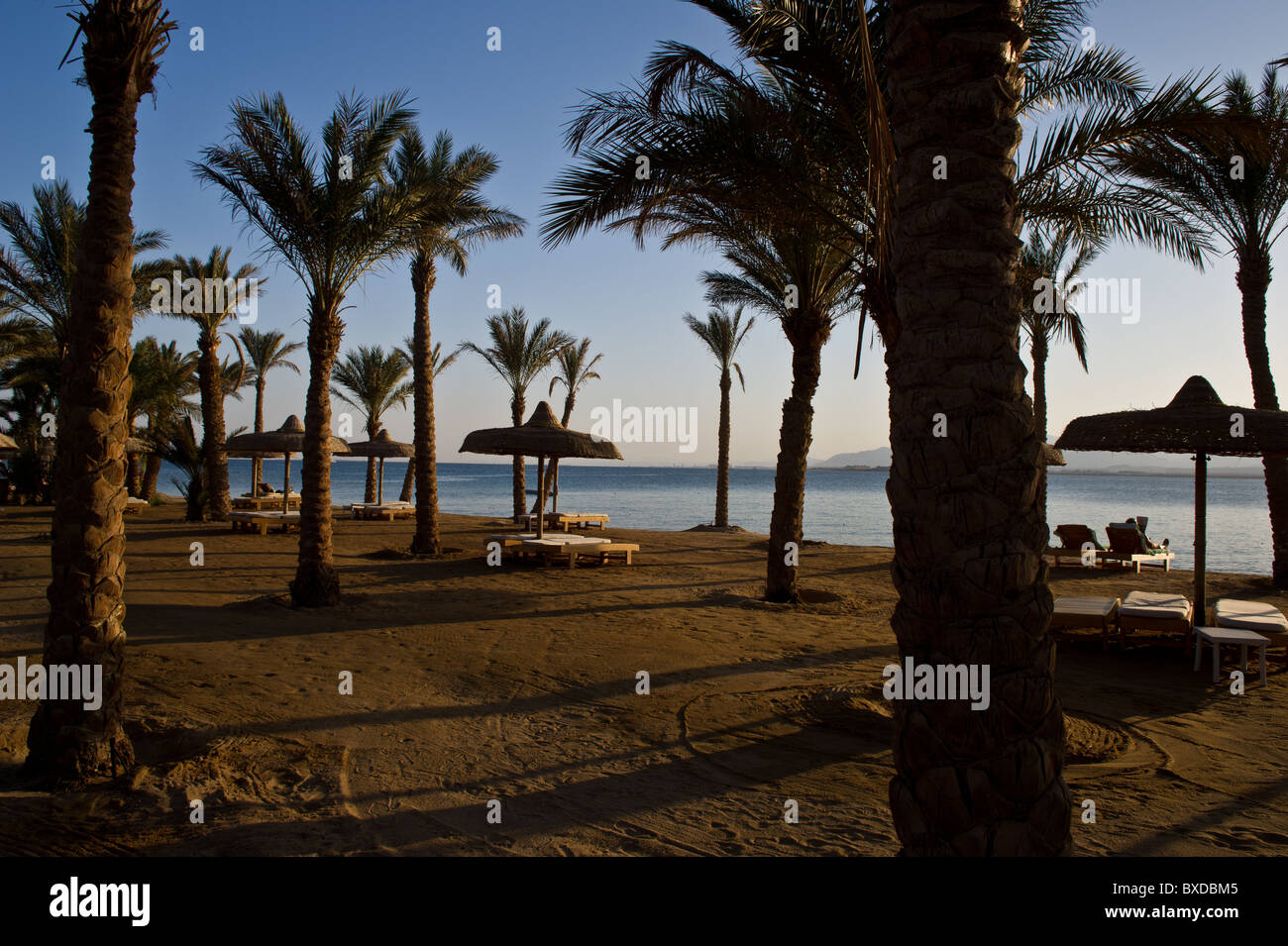 InterContinental Resort in Soma Bay in Ägypten am Roten Meer in der Nähe von Safaga und Hurghada Stockfoto
