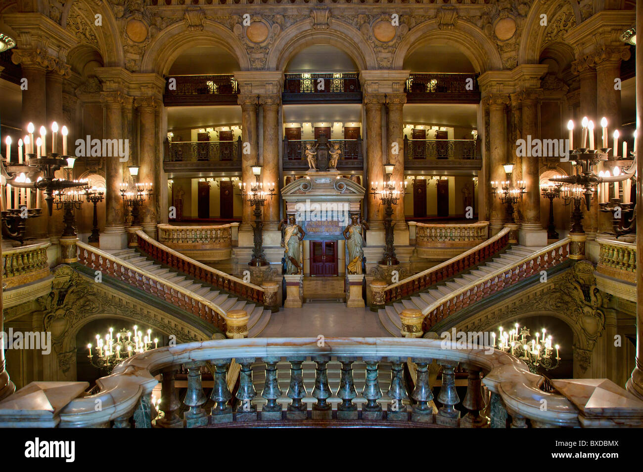 Paris, Opernhaus Stockfoto
