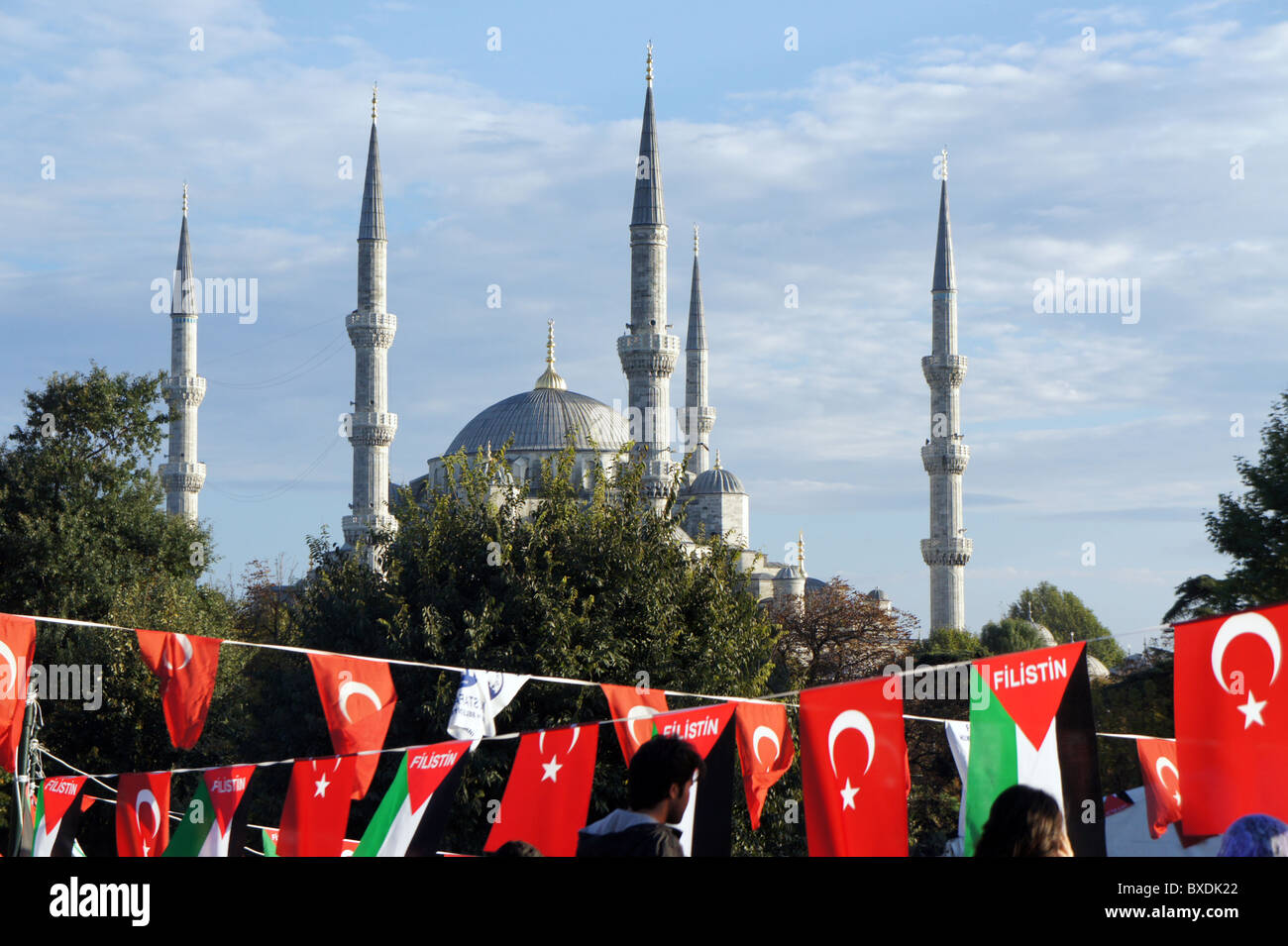 Die blaue Moschee, Istanbul, Türkei Stockfoto