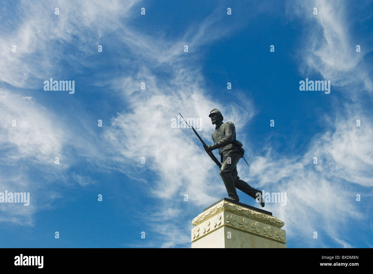 Minnesota-Denkmal in Gettysburg National Memorial Park Stockfoto