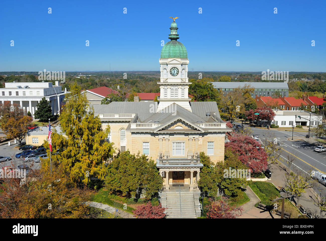 Rathaus in Athens, Georgia Stockfoto