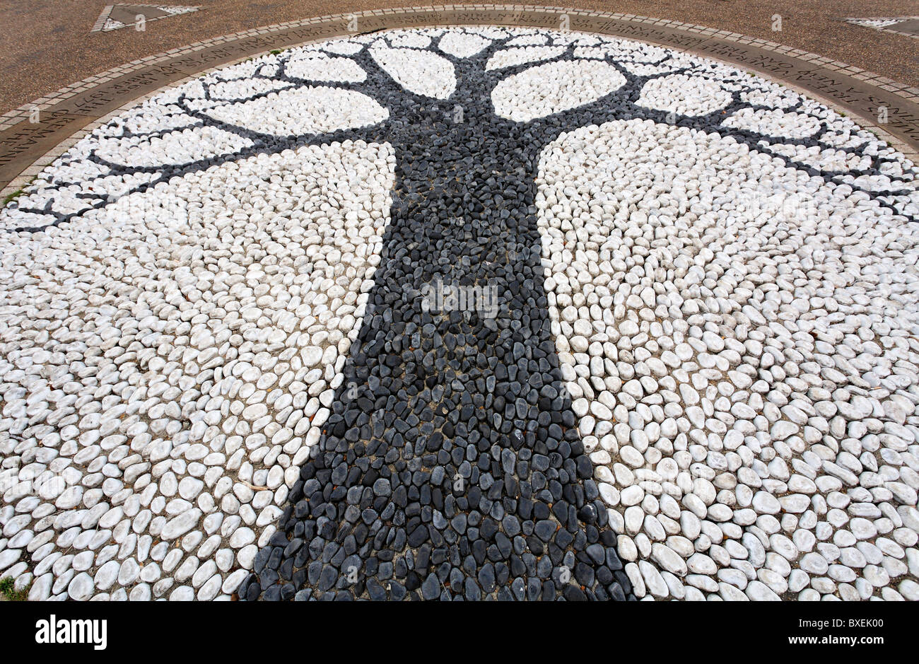 Die Reformatoren Baum-Gedenkstätte im Hyde Park, London, UK Stockfoto