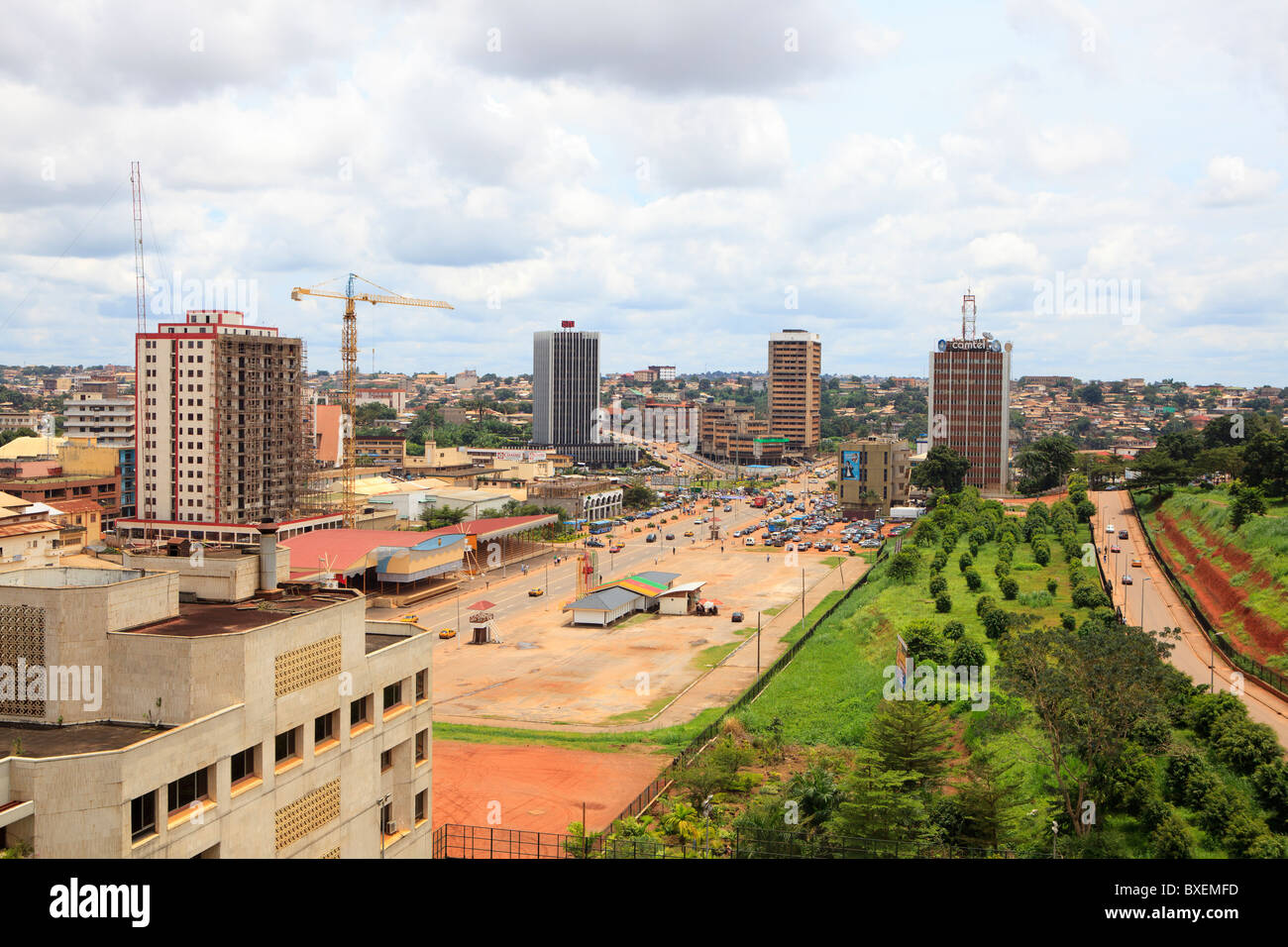 Yaounde Kamerun Westafrika Stockfoto