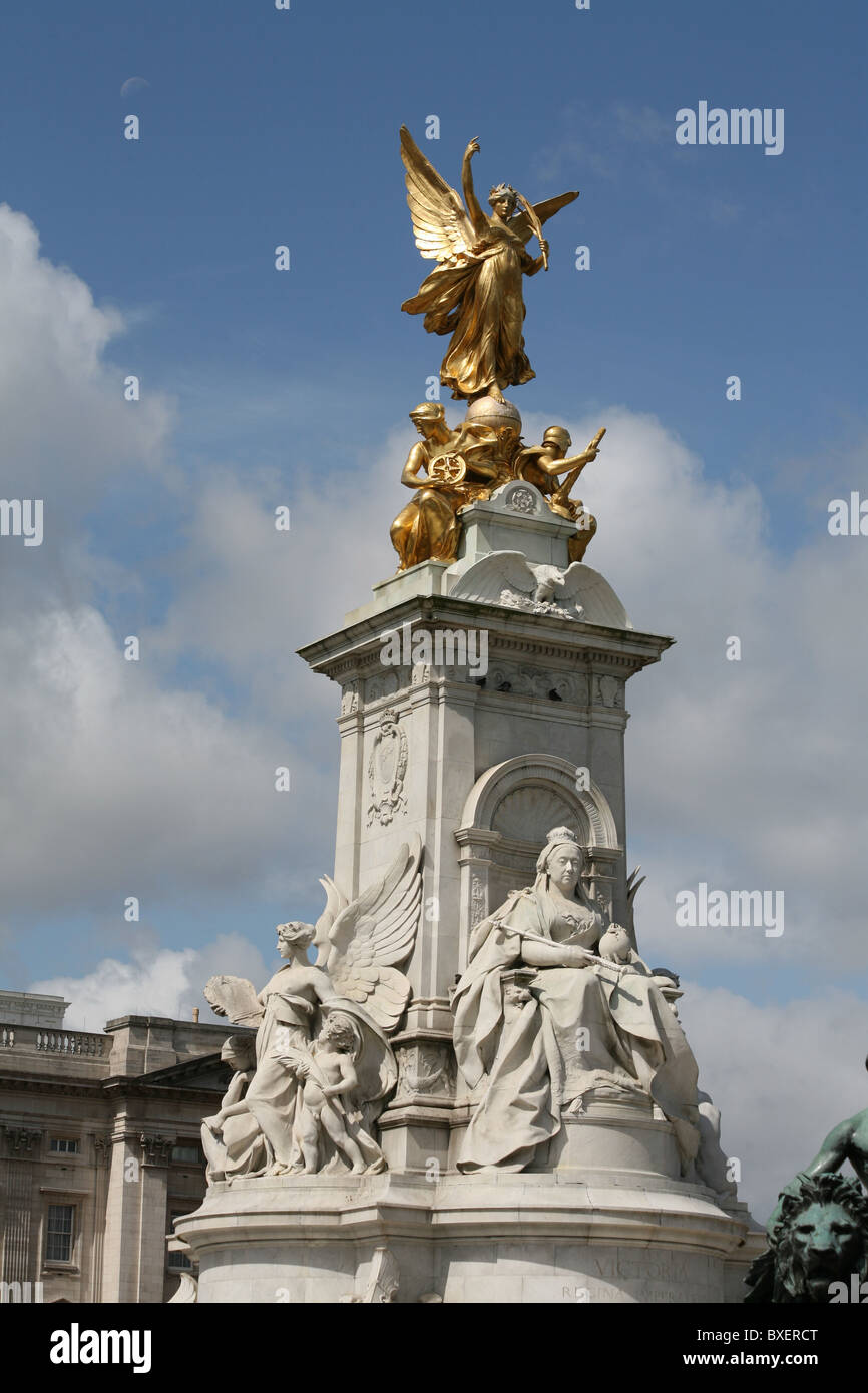 Queen Victoria Memorial, Buckingham Palace Stockfoto