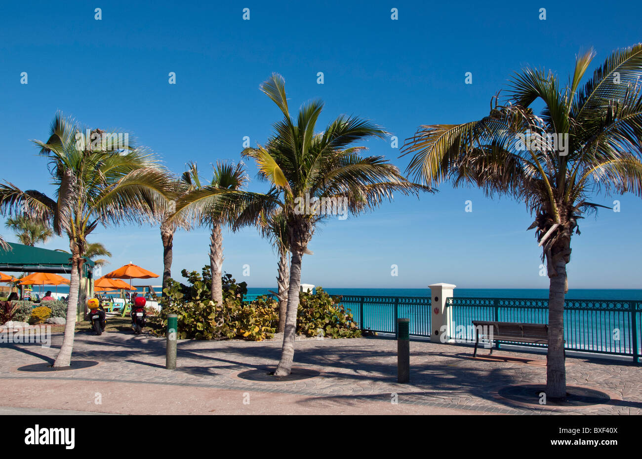 Vero Beach am Atlantik in Florida Stockfoto