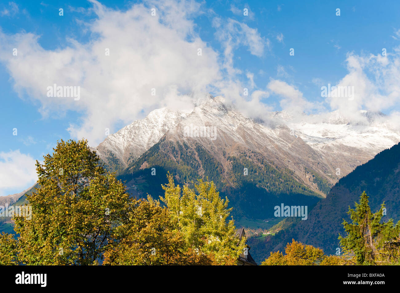 Texelgruppe Meran Südtirol Italien Stockfoto