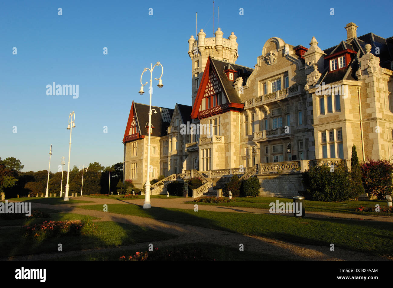 Universidad Internacional Menéndez Pelayo, Palacio De La Magdalena. Santander. Kantabrien, Spanien Stockfoto