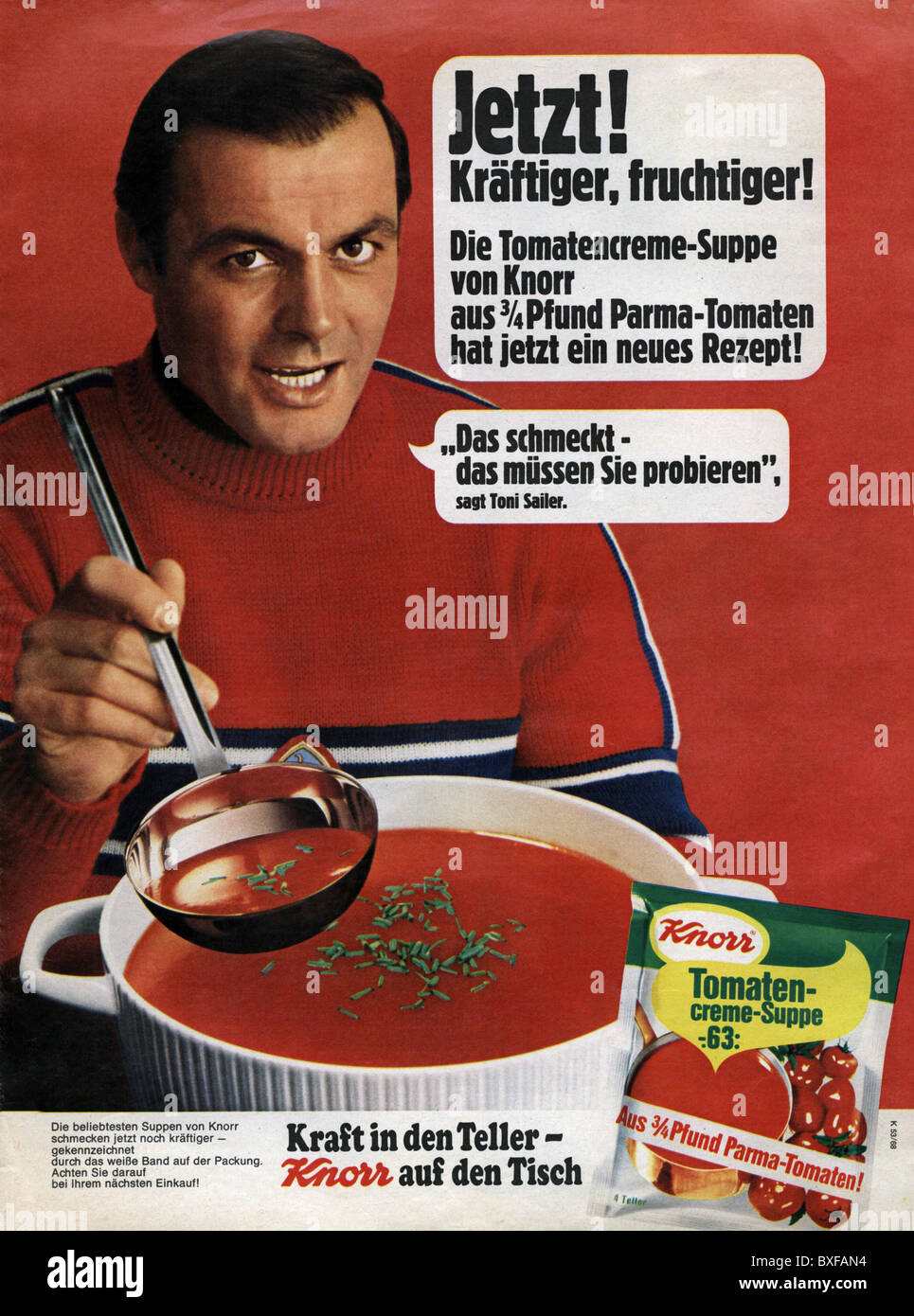 Suppe Werbung Stockfotos Und Bilder Kaufen Alamy