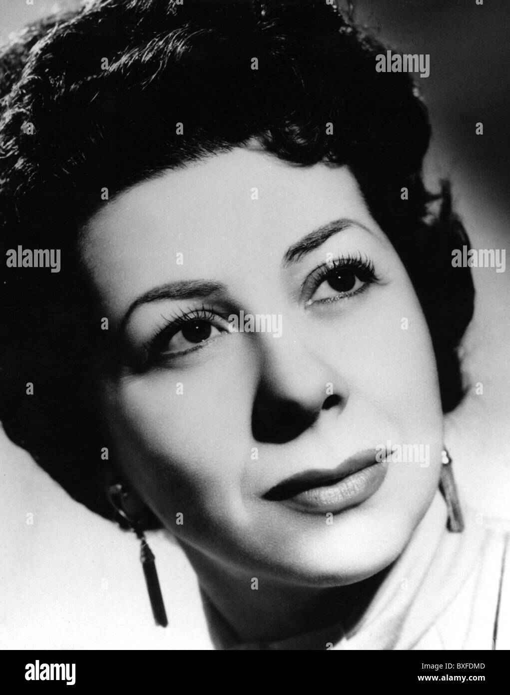 Simionato Giulietta, 12.5.1910 - 5.5.2010, italienische Opernsängerin, Porträt, ca. 50er Jahre, Stockfoto