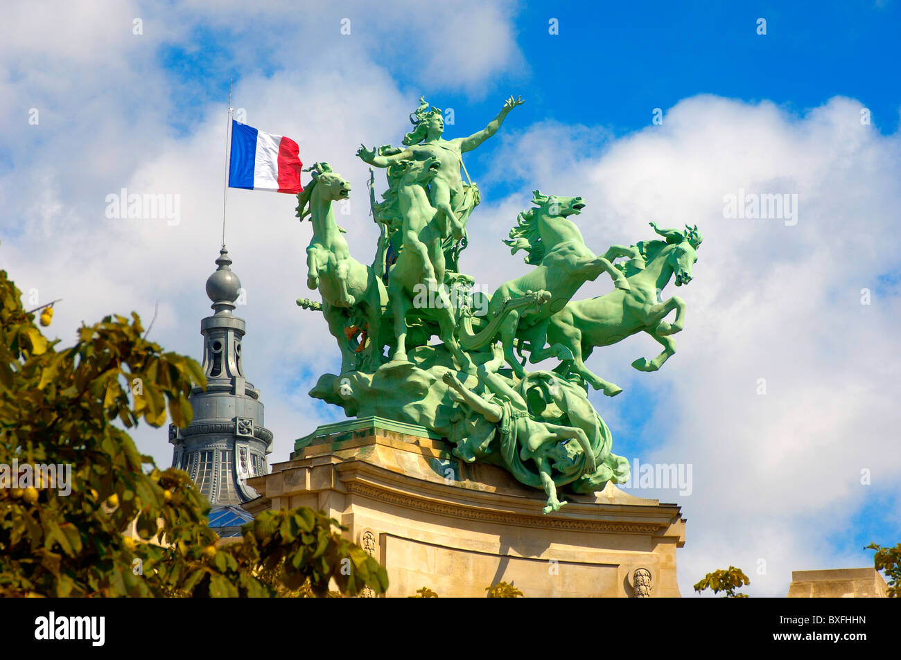 Paris - Frankreich - Nef du Grand Palais Stockfoto
