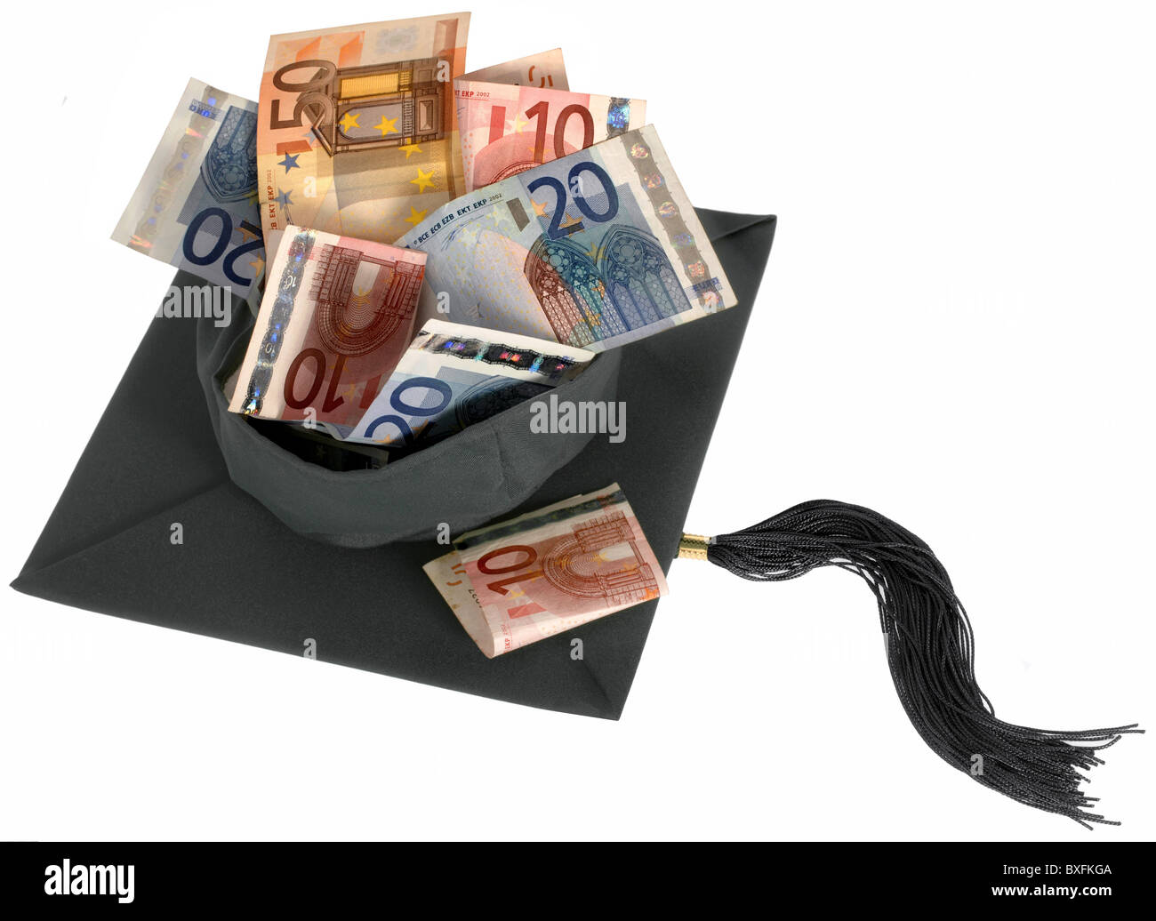 Geld/Finanzen, Banknoten, Deutschland, Euro, Banknote,, Additional-Rights - Clearance-Info - Not-Available Stockfoto