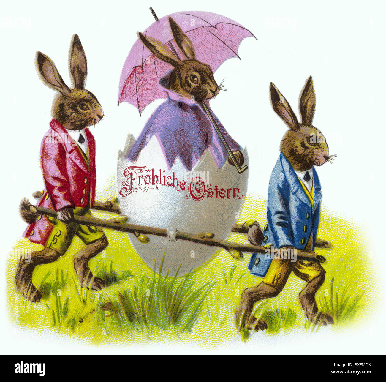 Österreich, 1900, Zusätzliche-Rechte-Clearences-Nicht Verfügbar Stockfoto