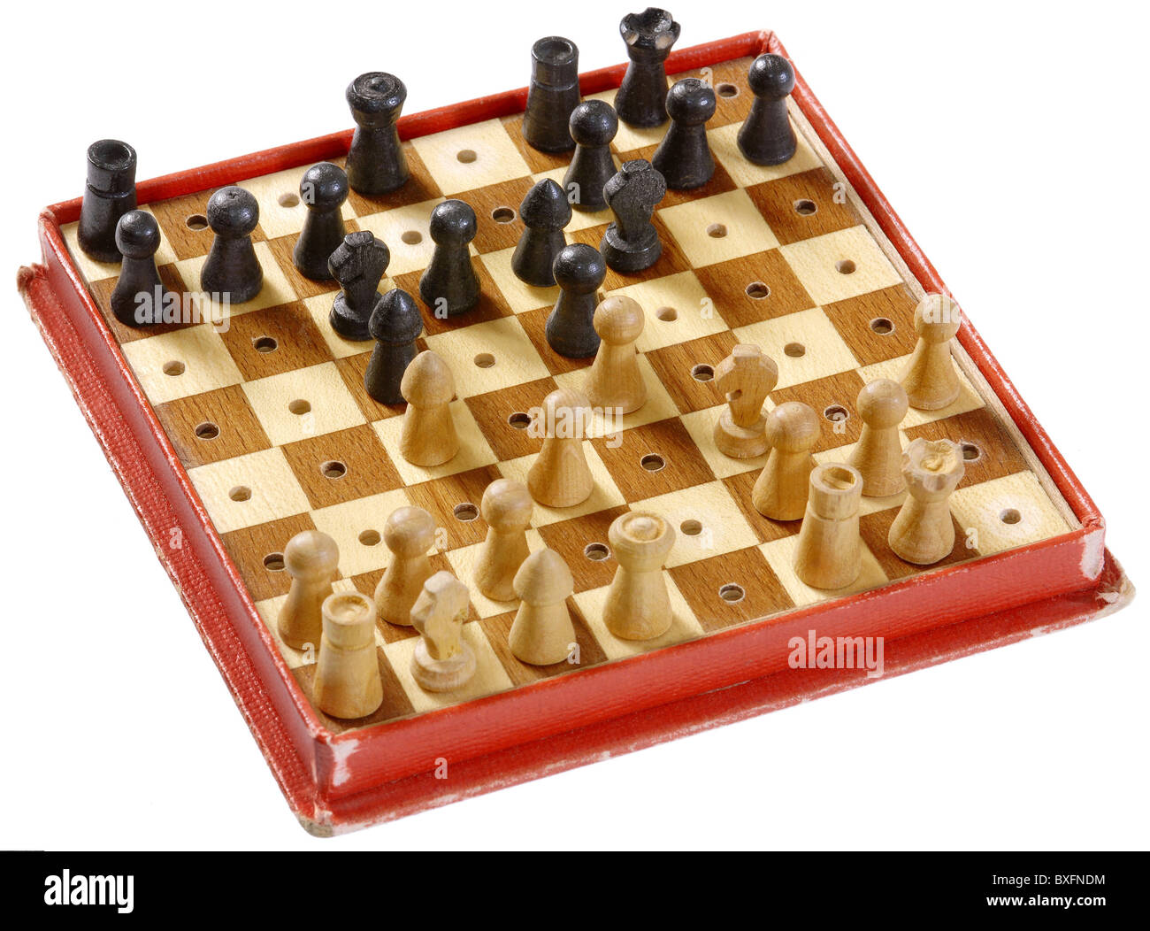 Partien, Brettspiele, Schach, Reiseschach, Deutschland, um 1929, Additional-Rights-Clearences-not available Stockfoto
