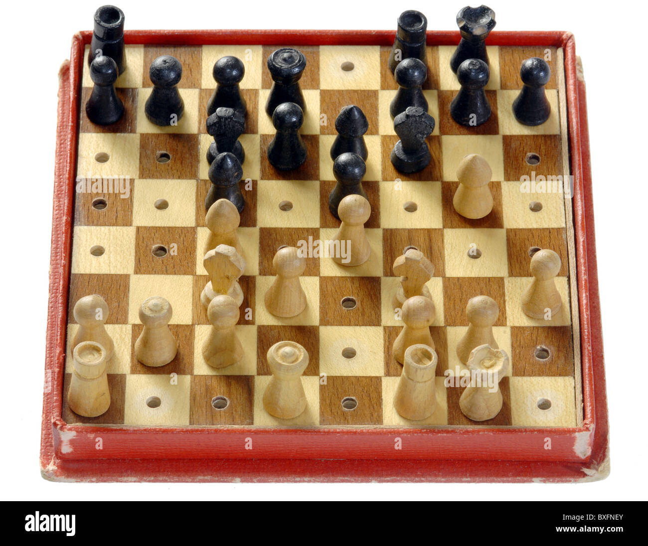 Partien, Brettspiele, Schach, Reiseschach, Deutschland, um 1929, Additional-Rights-Clearences-not available Stockfoto