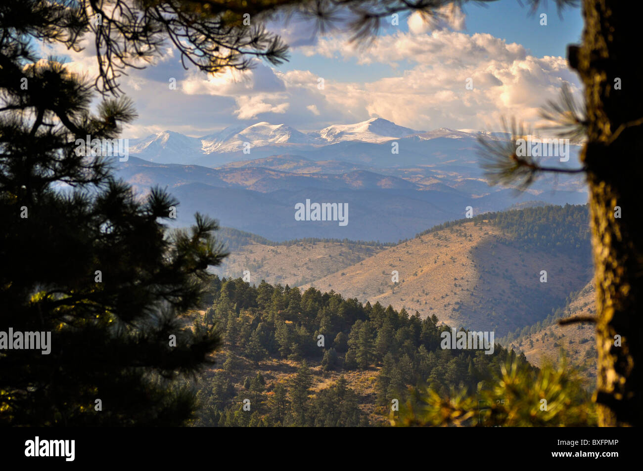 Genessee Park Colorado rocky Mountains kontinentale Wasserscheide Stockfoto
