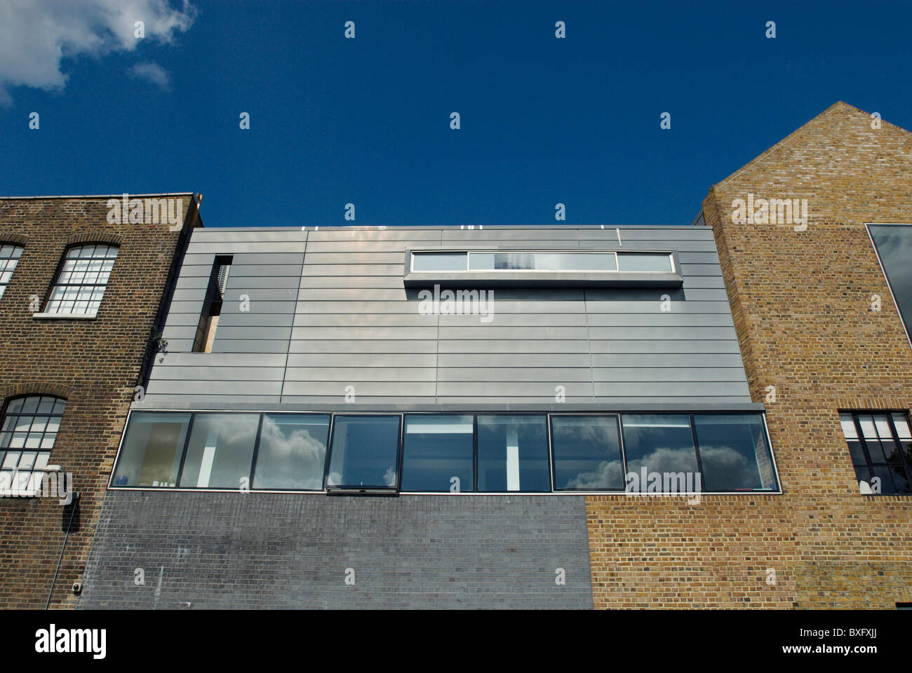 Entwicklung des modernen Studios und Apartments London UK Stockfoto