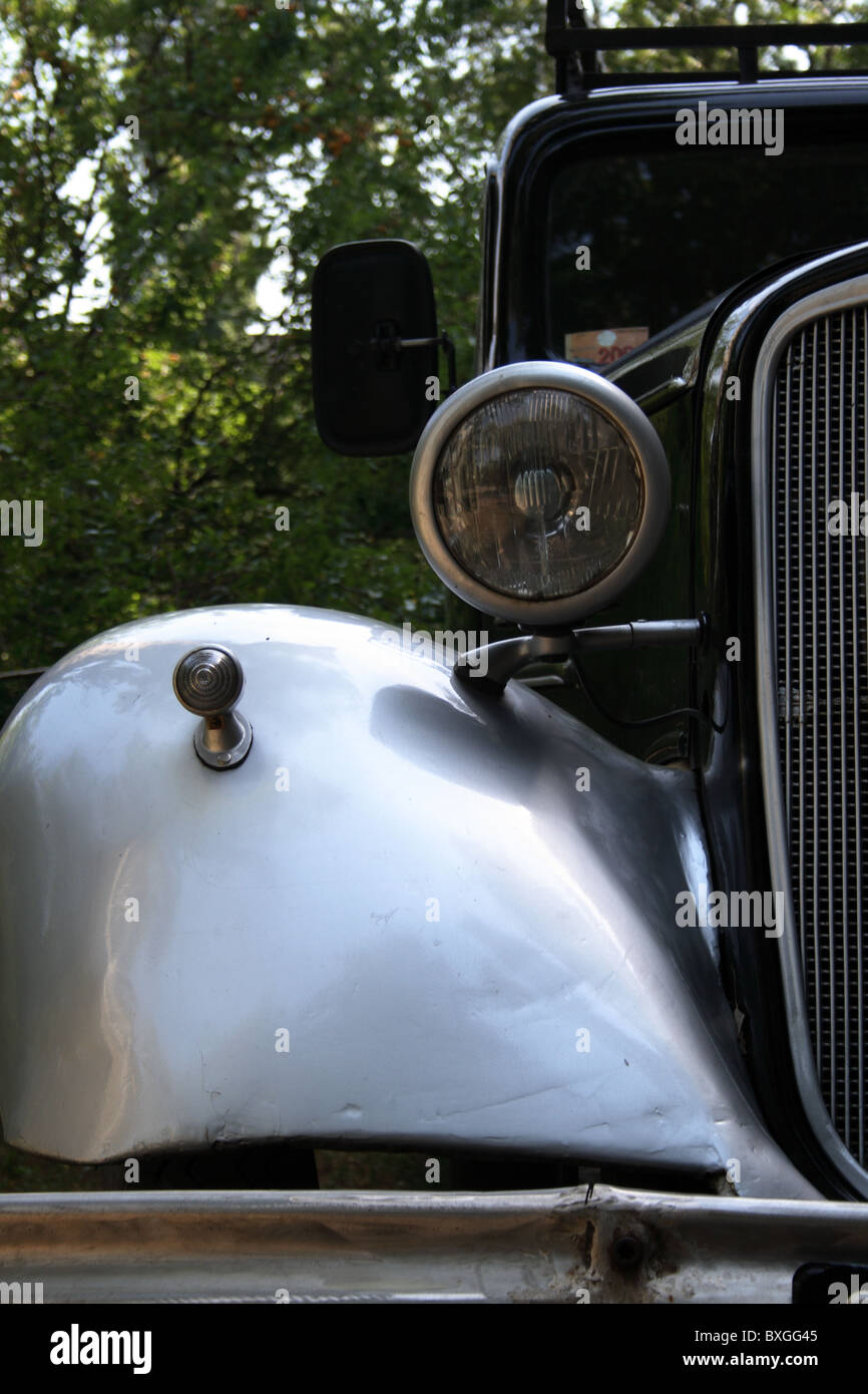 Nahaufnahme eines deutschen Oldtimer (zweiten Weltkrieg Periode) Stockfoto
