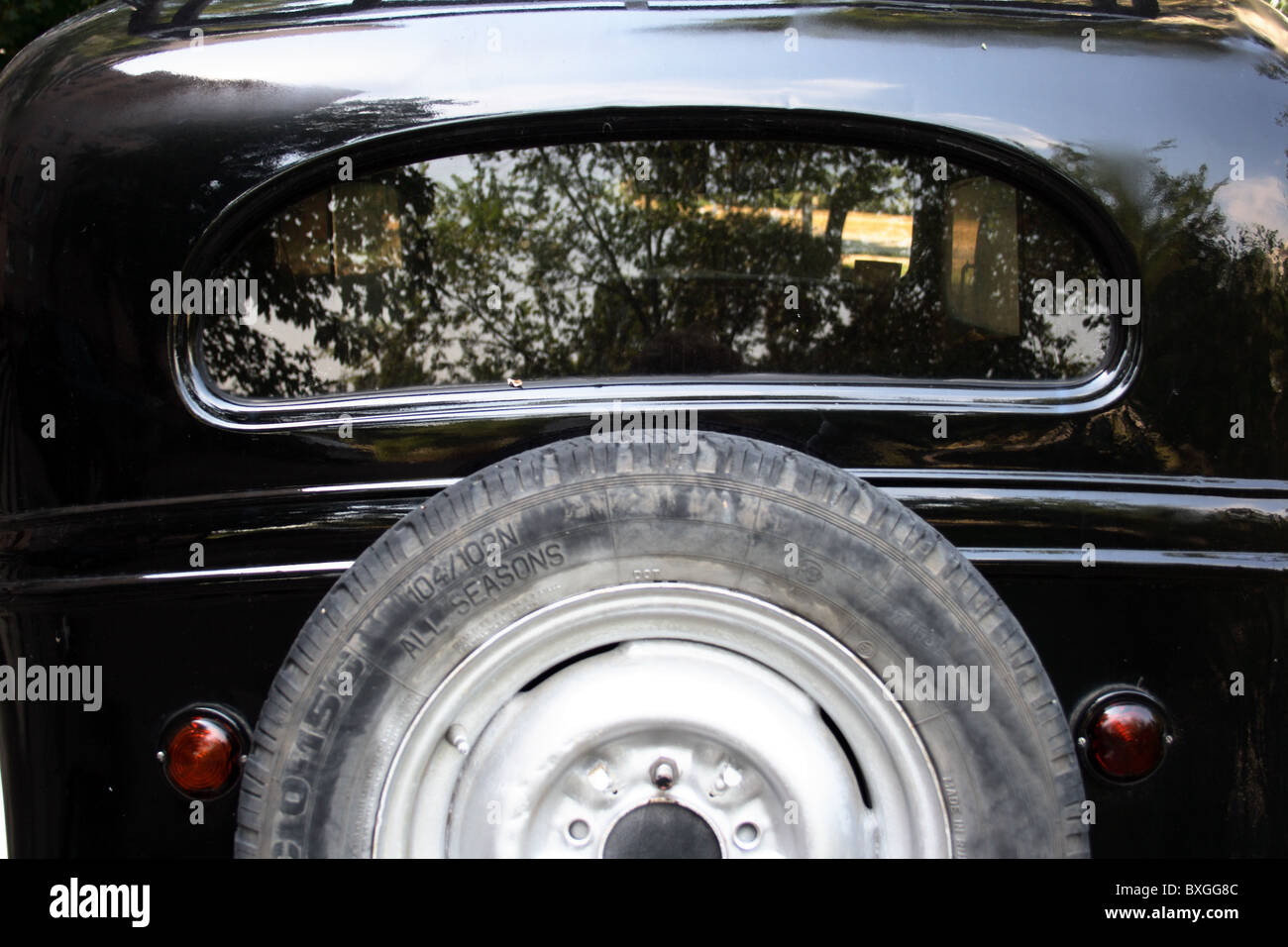 Nahaufnahme eines deutschen Oldtimer (zweiten Weltkrieg Periode) Stockfoto