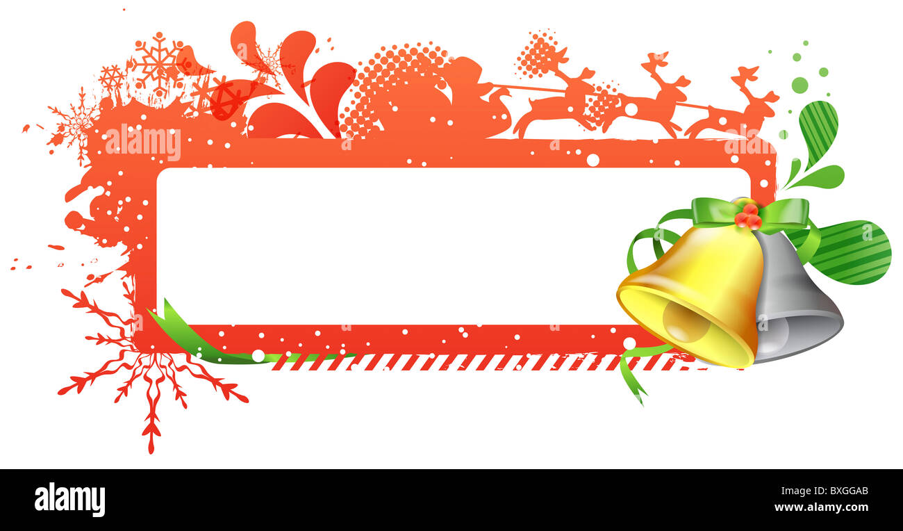 Happy Christmas-Symbol Stockfoto