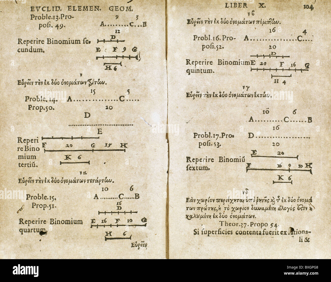 Euclid of alexandria Fotos und Bildmaterial in hoher Auflösung Alamy