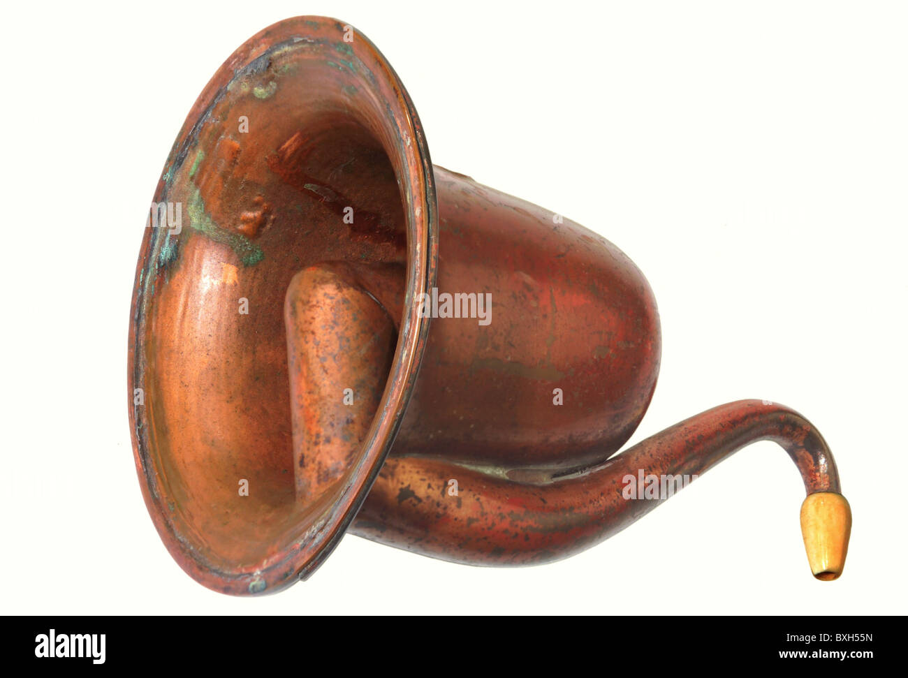 Technik, Audio, Hörgerät, Ohrhörerhörner, hergestellt von Lindsey and Sons, London, Großbritannien, um 1890, Zusatzrechte-Clearences-nicht verfügbar Stockfoto